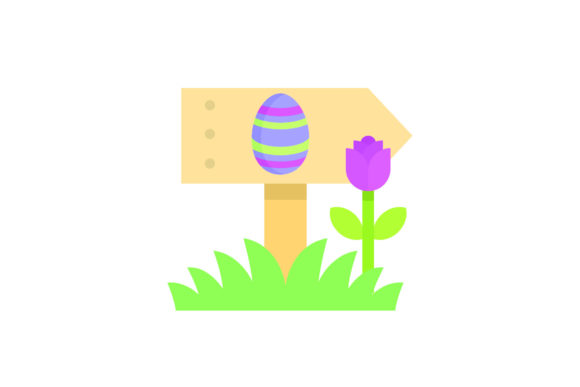 Easter Cute Icon Egg Graphics – A Freebie with Big Crafting Potential