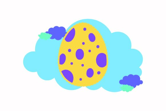 Easter Egg Decoration Icons Cloud – A Graphics Freebie for Spring Campaigns