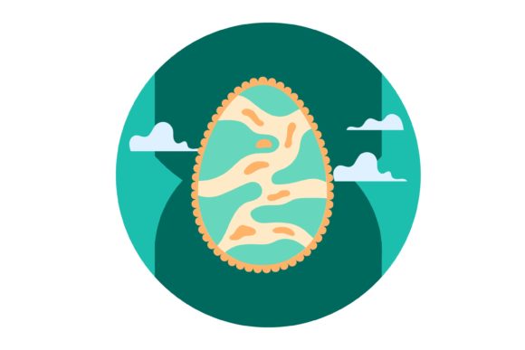 Easter Egg Style Scalloped Edge Review for Real Embroidery Projects