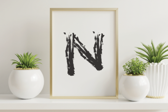 Letter N Graphics for Freebies and Creative Projects